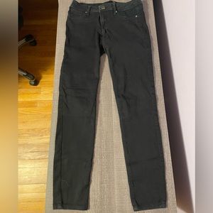 1822 Denim Black Jeans 26 skinny